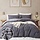 Luxus Wende-Bettwäsche 200x220 cm Grau - Bis zu 73% Rabatt im Outlet