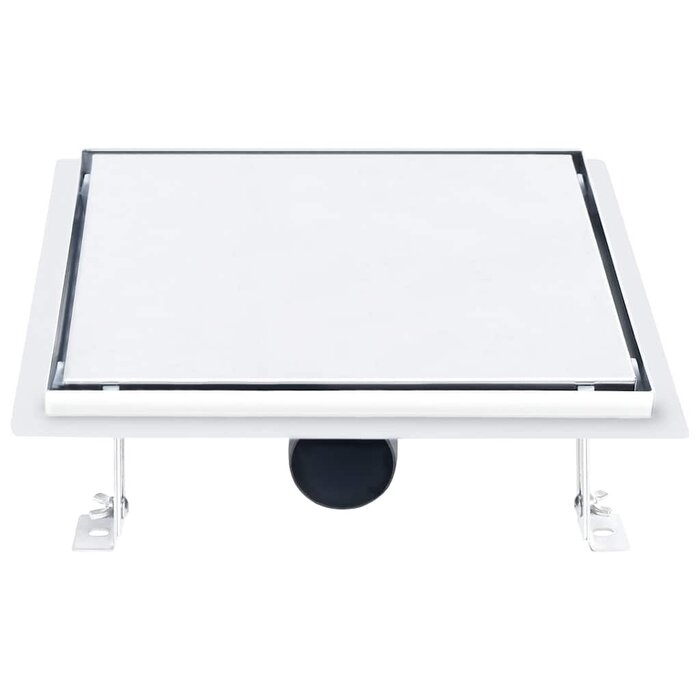 Vidaxl Edelstahl Duschablauf 28x28 cm 2-in-1 - bis zu 71% günstiger