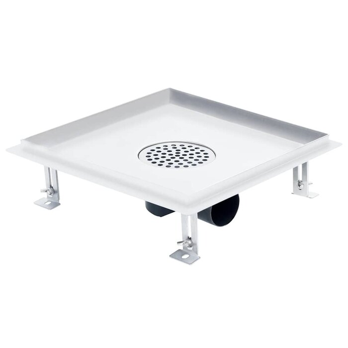Vidaxl Edelstahl Duschablauf 28x28 cm 2-in-1 - bis zu 71% günstiger