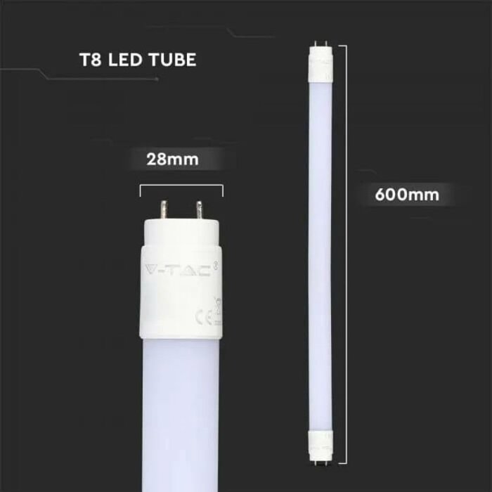 25x LED-Leuchtstoffröhren 60cm 9W 6500K Set - bis zu 76% reduziert