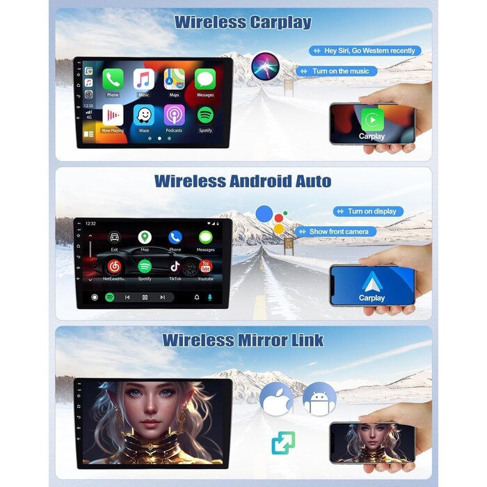 10" Autoradio für Hyundai IX35 Android 15 - Outlet-Angebot bis zu 51,7% Rabatt