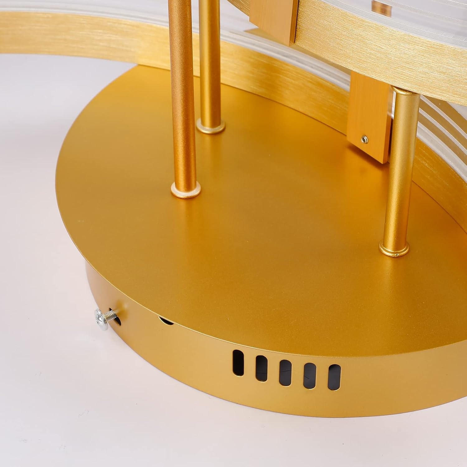 LED Deckenleuchte 2-Ring Gold 32W - Dimmbar | Jetzt bis zu 52,4% Rabatt