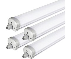 4er-Set LED-Feuchtraumleuchten 150cm 48W IP65 - Jetzt bis zu 60% sparen!