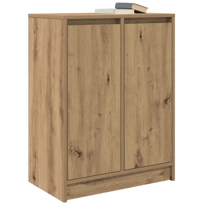 Vidaxl Sideboard in Artisan-Eiche Optik, 57x34x76 cm - bis zu 49,8% Rabatt