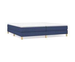Vidaxl Bettgestell Stoff Blau 200x200 cm - Jetzt bis zu 60% Rabatt sichern