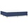 Stoff-Bettgestell 200x200 cm Blau - Jetzt bis zu 50,8% sparen