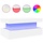 Couchtisch mit LED-Beleuchtung Weiß 90x50x40cm - bis zu 50,2% sparen