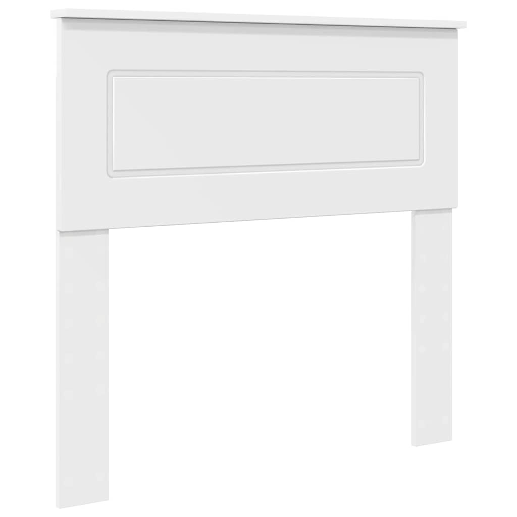 Vidaxl Weißes Bett-Kopfteil 90 cm - Holzwerkstoff - bis zu 80 % reduziert