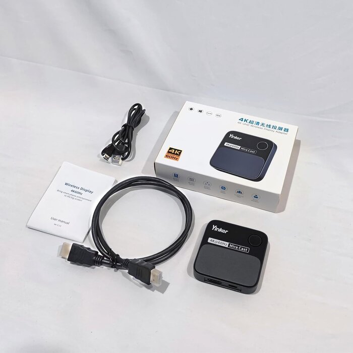4K HDMI Wireless Adapter 60Hz 5G Streaming - Jetzt bis zu 50% Rabatt