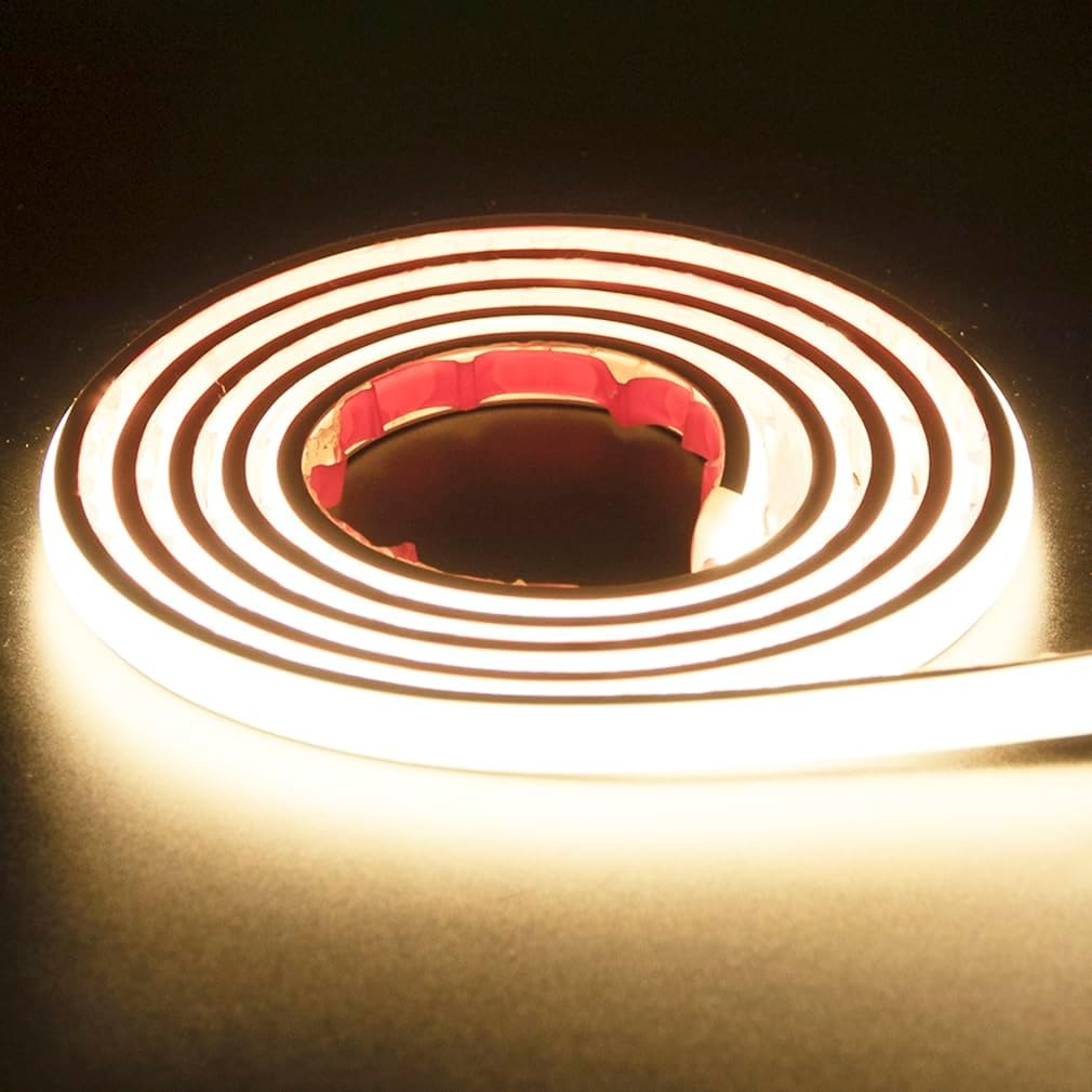 10m COB LED-Streifen 6000K, IP67 wasserdicht - 220V - Jetzt bis zu 71% Rabatt