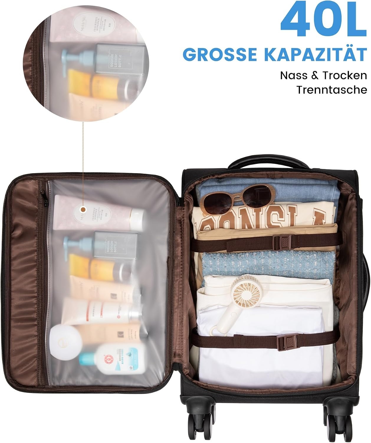 45L Handgepäck-Rucksack für 17 Zoll Laptop - jetzt bis zu 71% günstiger!