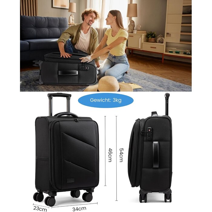 45L Handgepäck-Rucksack für 17 Zoll Laptop - jetzt bis zu 71% günstiger!