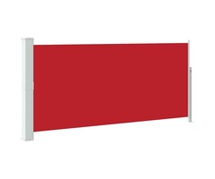 Vidaxl Ausziehbare Seitenmarkise 140x300 cm Rot - Jetzt bis zu 49,1% günstiger