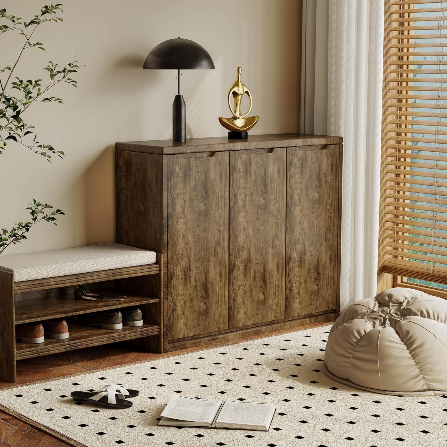Selbstklebende Vintage-Möbelfolie 90x300cm - bis zu 47,8% Rabatt!