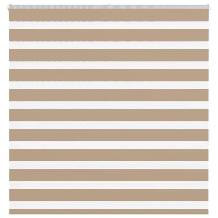 Vidaxl Doppelrollo 150x150 cm Sandbraun - Lichtdurchlässig - Outlet bis zu 48,1% sparen