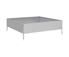 Vidaxl Hochbeet aus verzinktem Stahl 100x100x33,5 cm - bis zu 45,1% günstiger