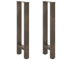 Vidaxl Stahl-Tischbeine 2er Set 72-73cm | Jetzt bis zu 54% Rabatt sichern!