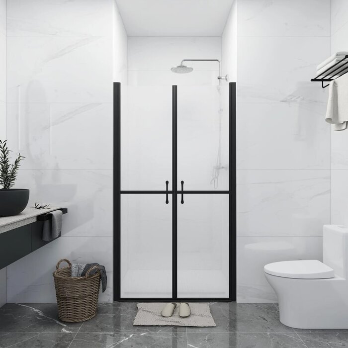 Vidaxl Duschkabinentür 73-76 x 190 cm ESG Matt - bis zu 51,7% Rabatt