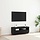 Moderner TV-Schrank Schwarz 100x35x40cm mit LED - bis zu 49,2% Rabatt