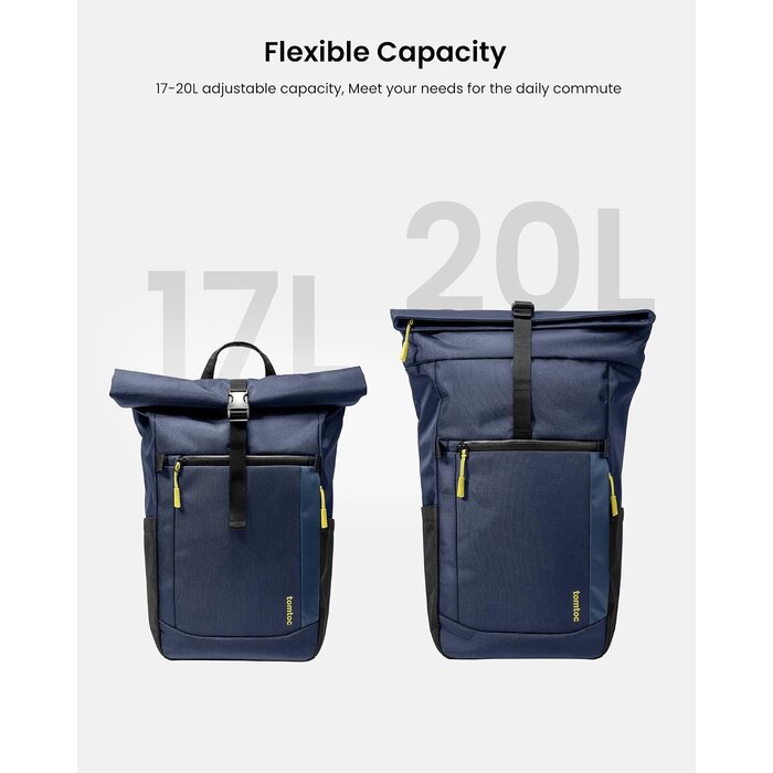 Laptop-Rucksack mit Roll-Top für 13-16 Zoll - bis zu 48,1% Rabatt