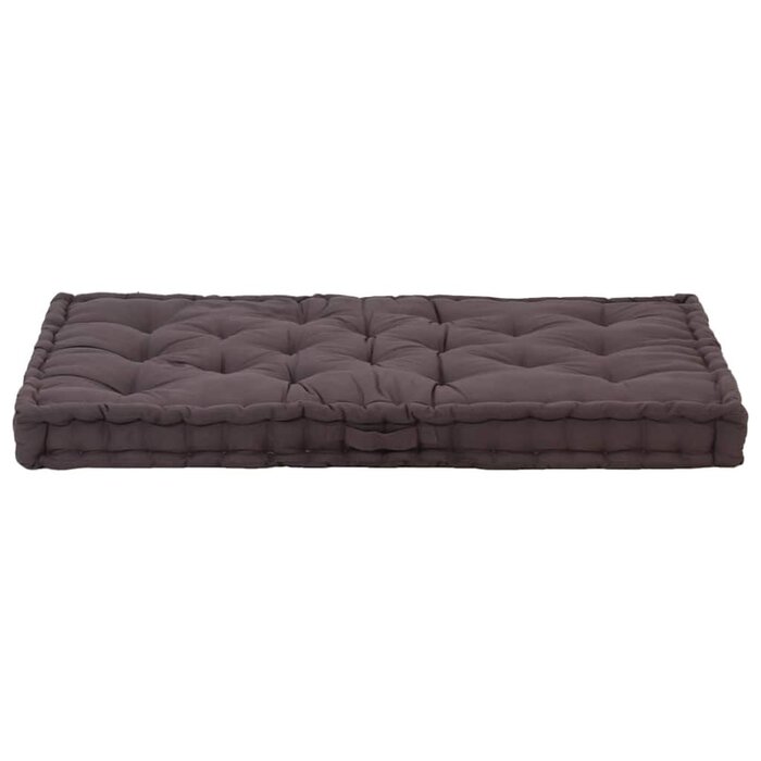 Vidaxl Palettenkissen 120 x 80 x 10 cm Anthrazit - Bis zu 49,9% Rabatt