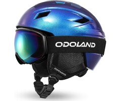 Skihelm mit Skibrille Set - Sternenblau M - Jetzt bis zu 59% günstiger