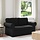 Modernes Metall-Sofa 120 cm Schwarz - Jetzt bis zu 51,9% sparen