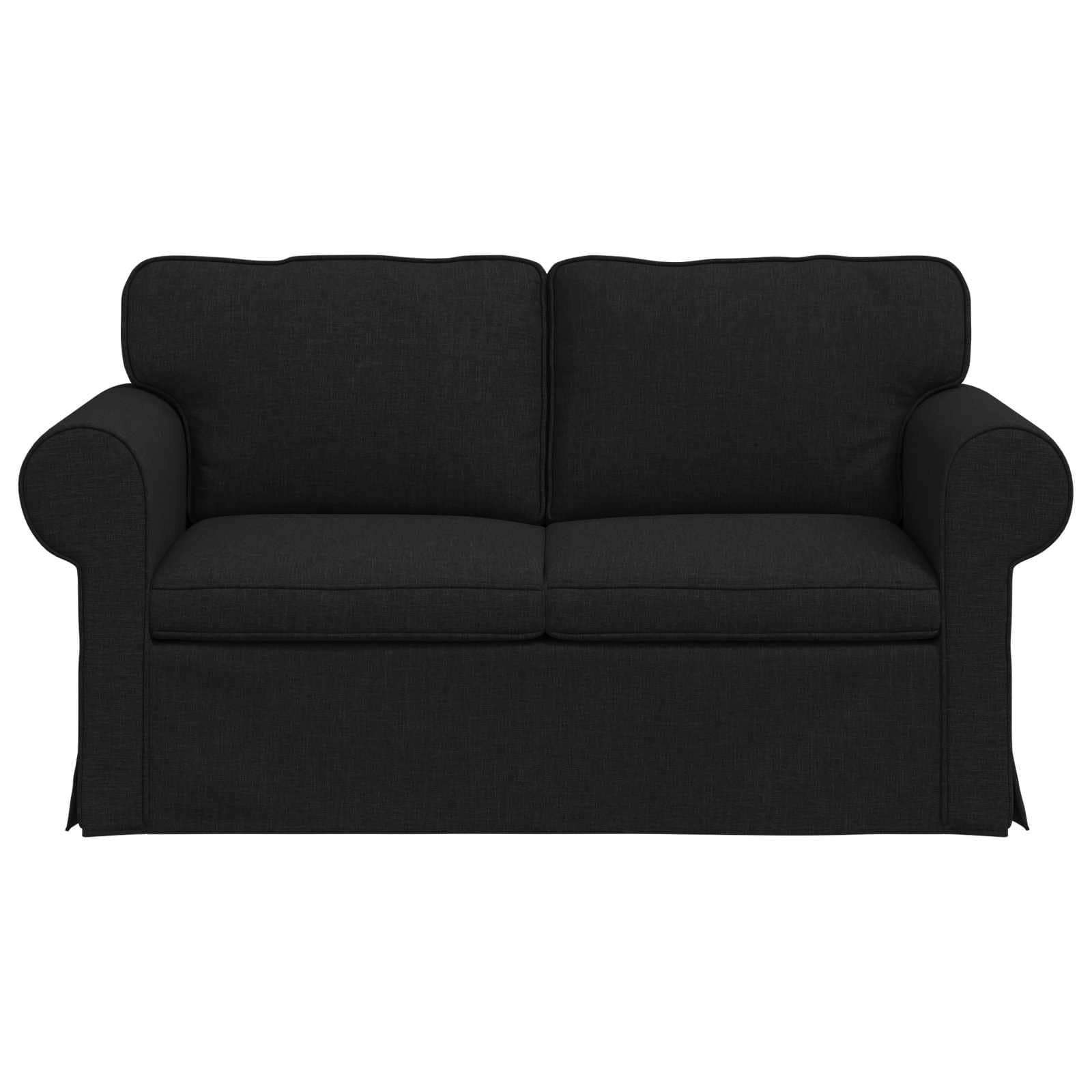 Vidaxl Modernes Metall-Sofa 120 cm Schwarz - Jetzt bis zu 51,9% sparen