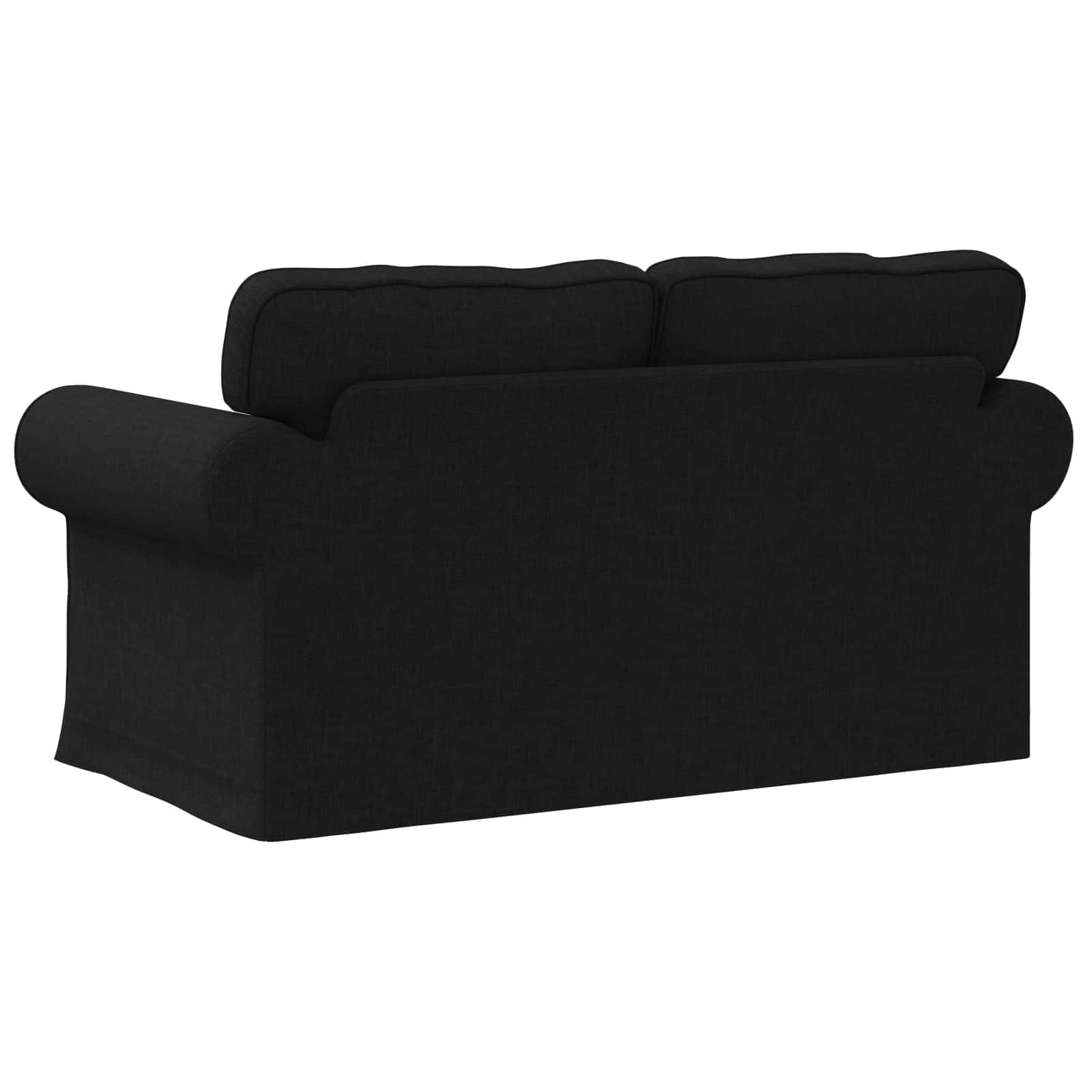 Vidaxl Modernes Metall-Sofa 120 cm Schwarz - Jetzt bis zu 51,9% sparen