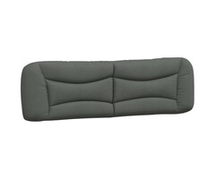 Vidaxl Bettkopfteil-Kissen 180 cm Dunkelgrau - Outlet bis zu 55% reduziert