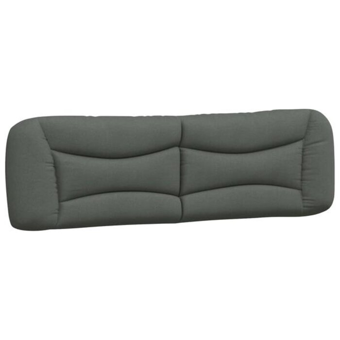 Vidaxl Bettkopfteil-Kissen 180 cm Dunkelgrau - bis zu 49,7% Rabatt
