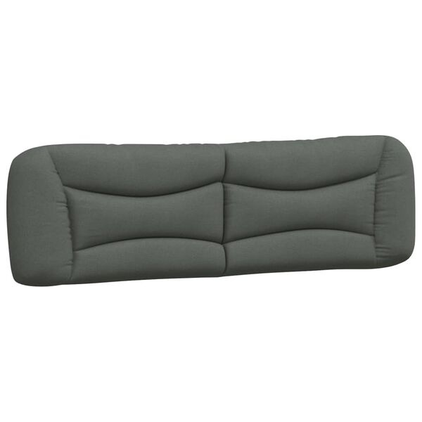 Vidaxl Bettkopfteil-Kissen 180 cm Dunkelgrau - bis zu 49,7% Rabatt
