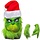 Grinch Latex-Maske mit Zubehör - Jetzt bis zu 58,9% Rabatt sichern!