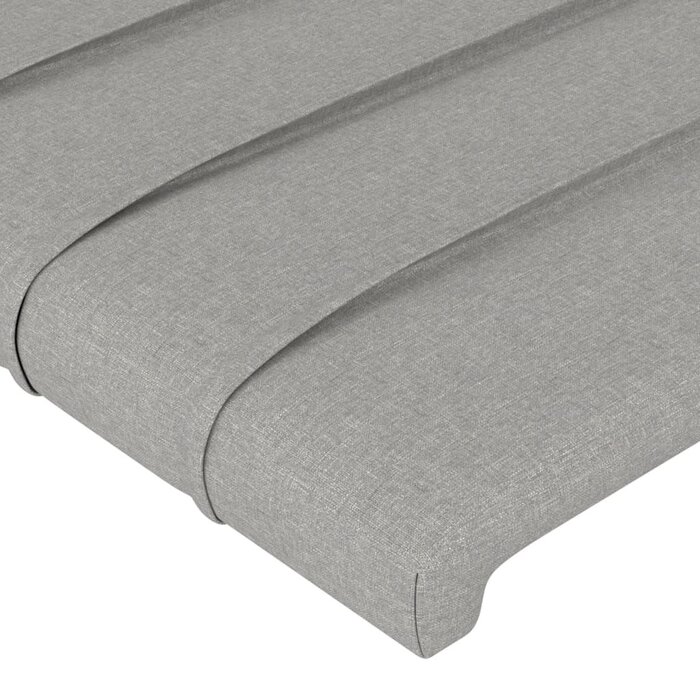 Vidaxl 2er Set Kopfteil Bett, Lichtgrau, höhenverstellbar - Jetzt bis zu 73% sparen