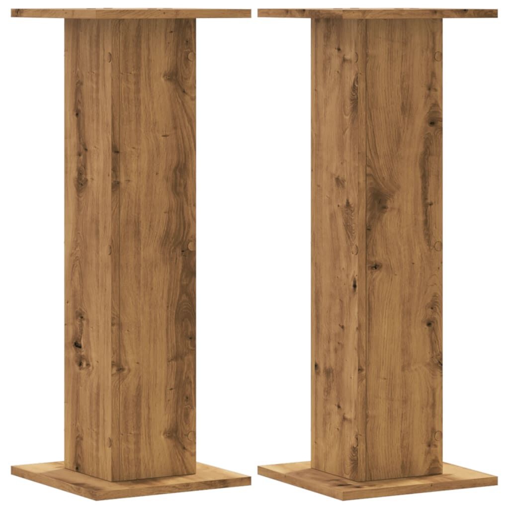 2er Set Pflanzenständer Eiche-Optik 30x80cm - Jetzt bis zu 40,5% reduziert