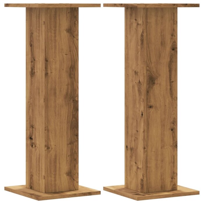 2er Set Pflanzenständer Eiche-Optik 30x80cm - Jetzt bis zu 40,5% reduziert