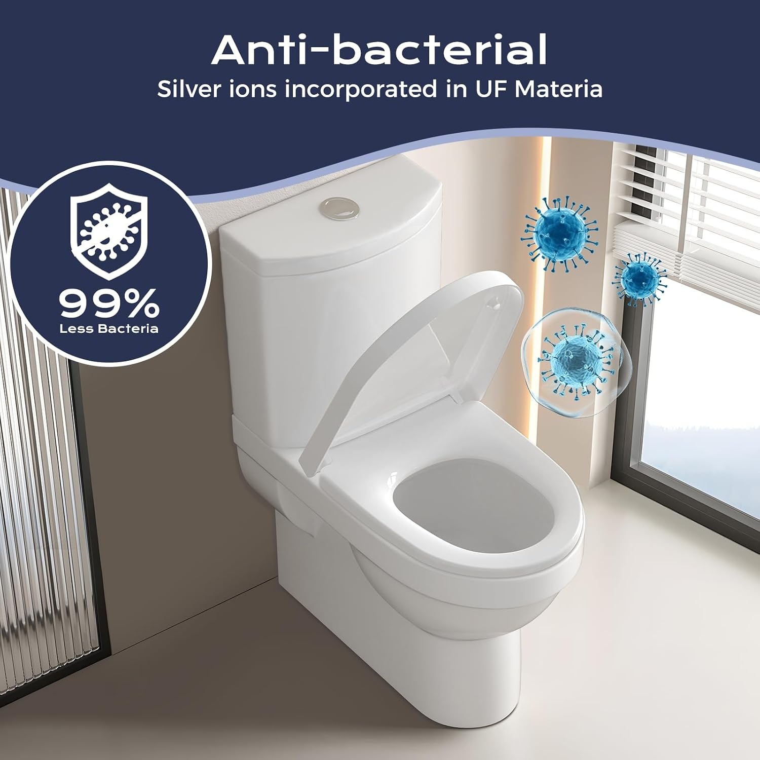WC-Sitz in D-Form mit Absenkautomatik - Outlet bis zu 66% günstiger