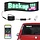 Programmierbares LED-Display 38x10 cm, Bluetooth-App, bis zu 51,2% Rabatt