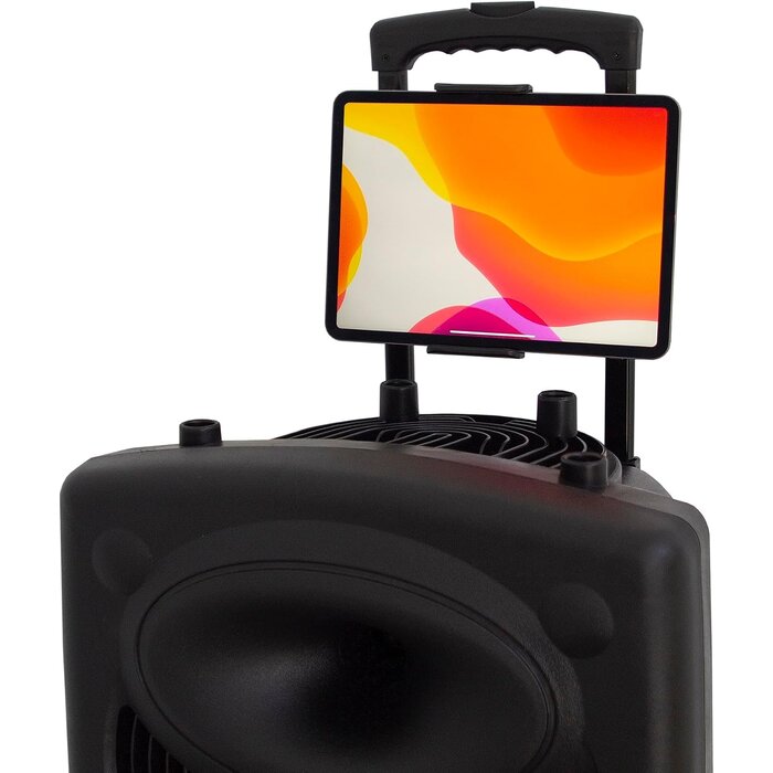 Tragbarer 700W Party-Lautsprecher inkl. Stativ & Mikrofone - bis zu 58,9% Rabatt