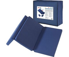 Faltbare Reisebettmatratze 60x120cm - Dunkelblau - bis zu 54% Rabatt