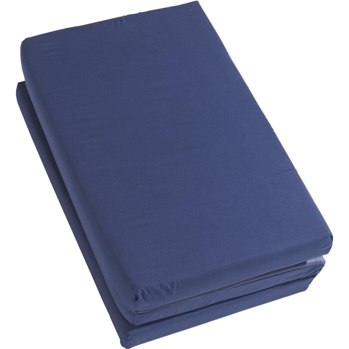 Reisebett-Faltmatratze 60x120cm - Dunkelblau - bis zu 44% Rabatt