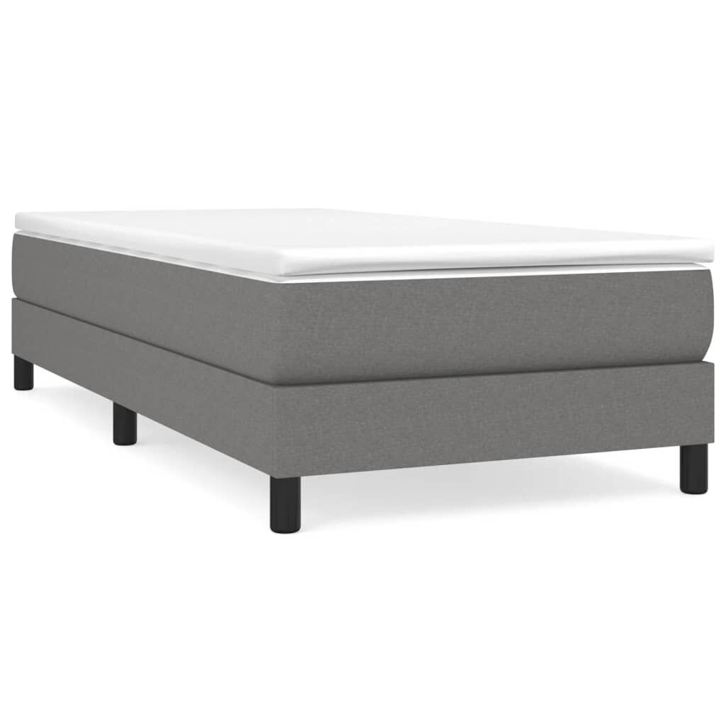 Stilvolles Bettgestell 100x200 cm Dunkelgrau - Jetzt bis zu 45% sparen