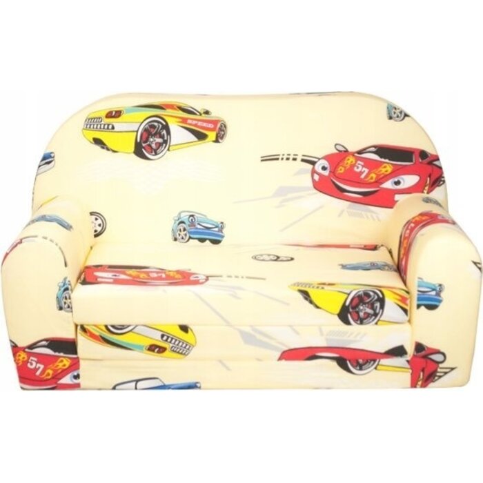 Kinderschlafsofa Auto-Design - 85cm - Ausklappbar - bis zu 11,1% sparen