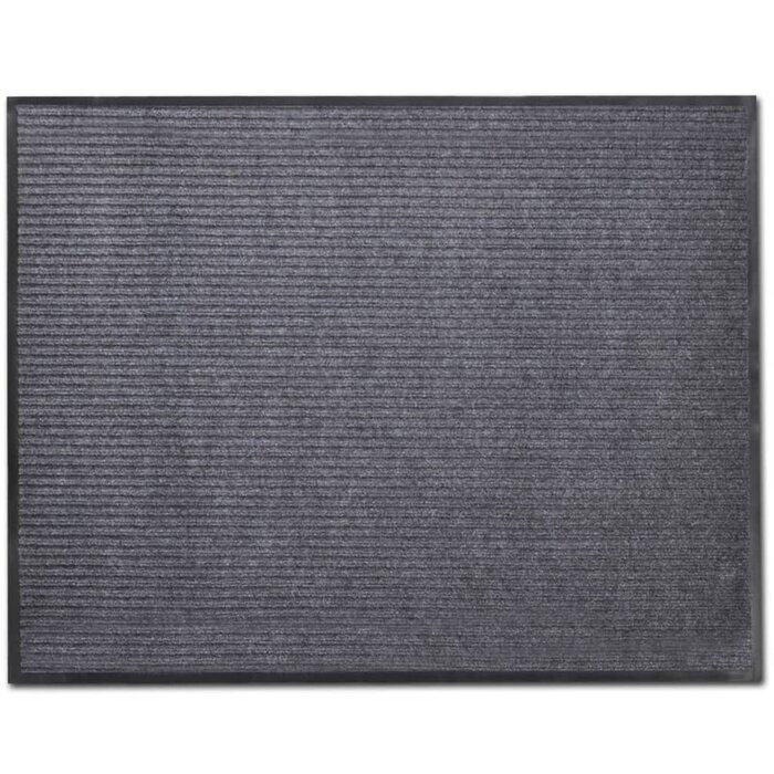 Robuste Türvorleger Matte 120 x 90 cm Grau - jetzt bis zu 43,6% sparen