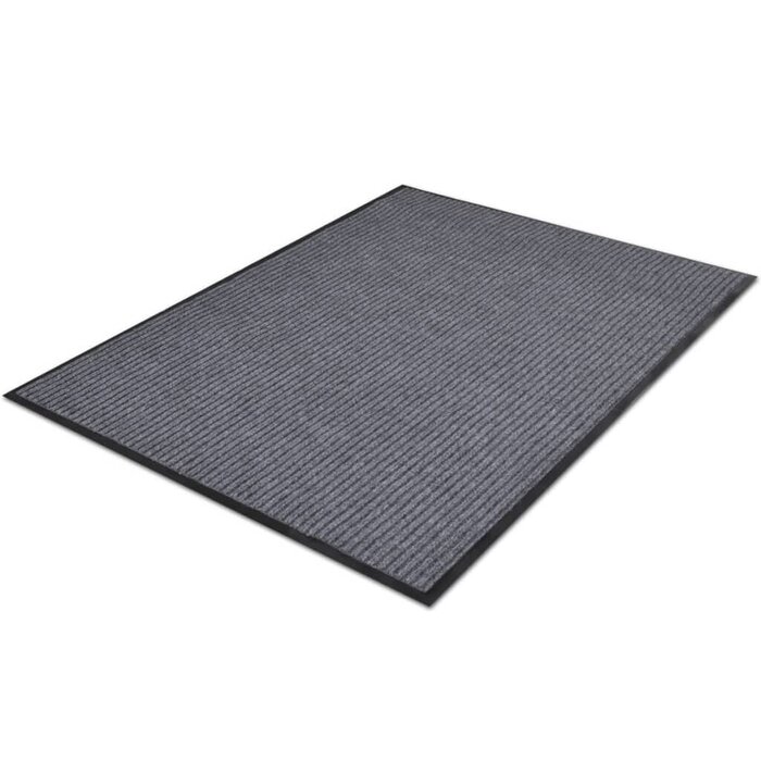 Robuste Türvorleger Matte 120 x 90 cm Grau - jetzt bis zu 43,6% sparen