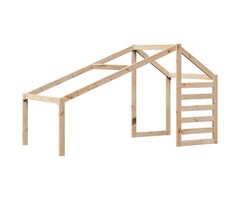 Vidaxl Hausaufsatz für Kinderbett 198x87x113 cm aus Kiefernholz - bis zu 56% Rabatt