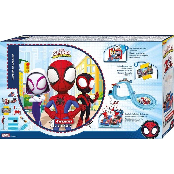 Autorennbahn für Kinder mit Spidey-Design - Jetzt bis zu 44,4% Rabatt sichern!