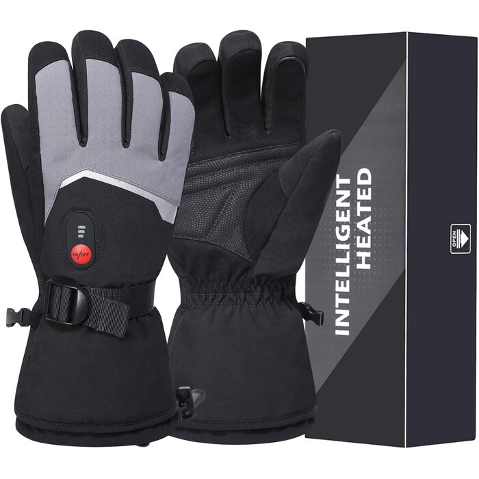 Beheizbare Motorradhandschuhe XXXL Grau - bis zu 68% sparen