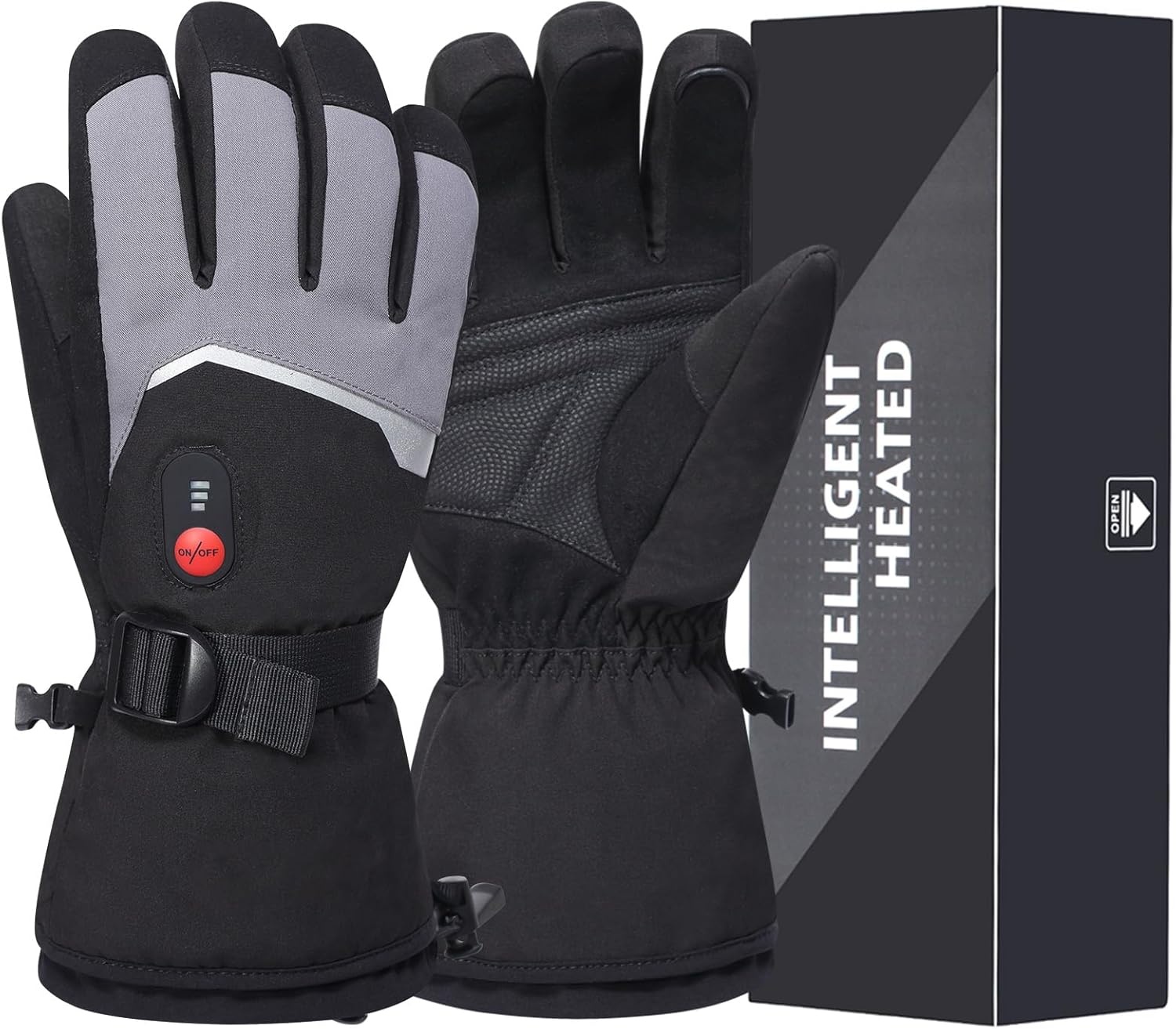 Beheizbare Motorradhandschuhe XXXL Grau - bis zu 68% sparen