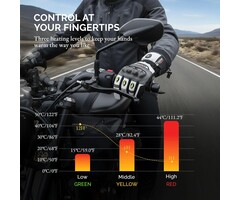 Beheizbare Motorradhandschuhe XS - Wasserdicht & Warm - Bis zu 71% Rabatt